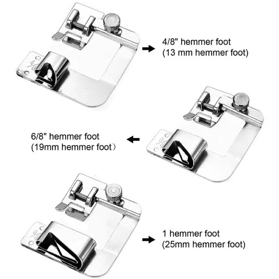 1PCS-3PCS 13/19/25mm Alat Pene - Textile Sewing Machine ulasan dan harga