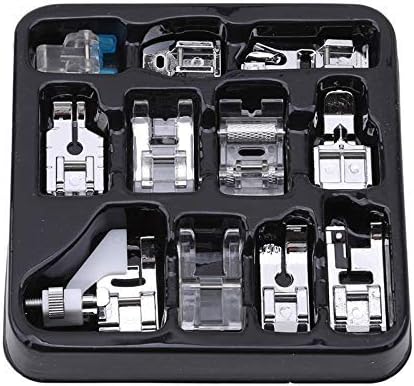 11Pcs Set Kaki Mesin Jahit - K - Textile Sewing Machine ulasan dan harga