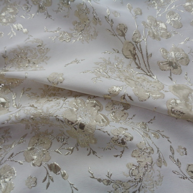 Kain Jacquard Embos Motif Bung - Sewing Thread In Textile ulasan dan harga